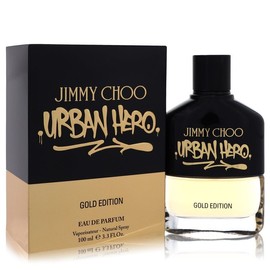 Jimmy Choo Urban Hero Gold Edition by Jimmy Choo Men's Eau De Parfum Spray 3.3
