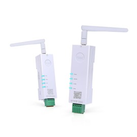 PUSR Din Rail Serial to Dual Band WiFi RS485 to WiFi Converter Modbus Gateway with MQTT IEEE802.11 a/b/g/n USR-DR164