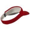 Flexible Wooly Combed Visor - Red S-M