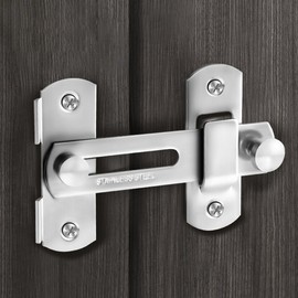 Large Stainless Steel Plate Hasp Hook Door Lock RD-11950 4ea