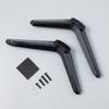DOITOOL 2Pcs TV Legs,Universal TV Stand for Screens Up to