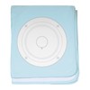 CafePress Musical Amplifier Speaker in Outline Baby Blanket, Super Soft