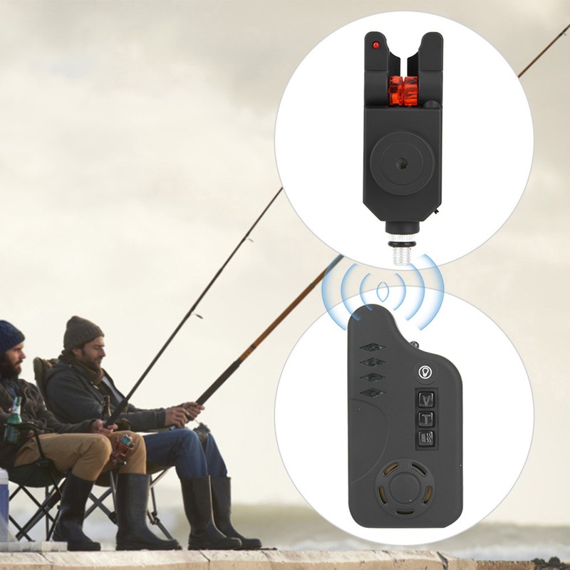 ABS Plastic Fishing Electronic Fish Bite Alarm Finder Sound Alert