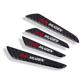 Door Guard Mugen Ascot Insight Avancier Integra Airwave Crossroad City Civic Type R Jazz HR-V CR-X Carbon Collision Prevention Door Protector (Mugen)