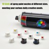 Spray Can Nozzle for Male Cans Bottle Nozzle Replacement -