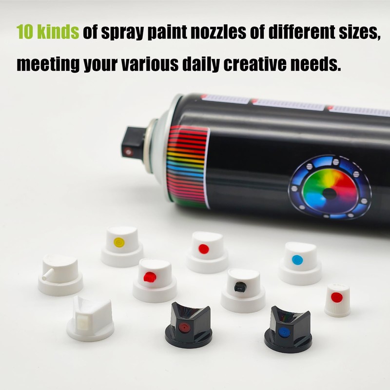 Spray Can Nozzle for Male Cans Bottle Nozzle Replacement -