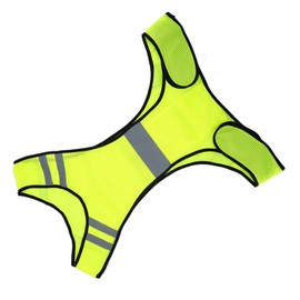 Acouto Chaleco para Correr High Visibility Reflective Safety Vest Night Running Security Clothing Waist - for Running, with Waist Visibility, Cycling Outdoor Activities (Fluorescent