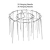 tieedhfu Air Fryer BBQ Skewer Stand Stainless Steel Rack For
