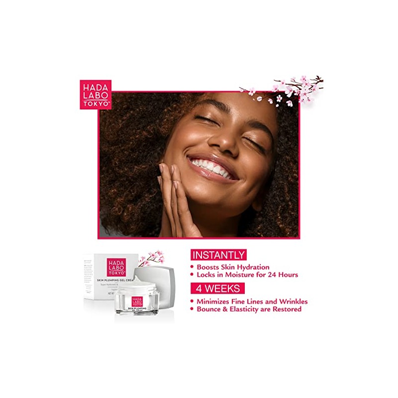 Hada Labo Tokyo Skin Plumping Gel Cream, 1.76 Ounce
