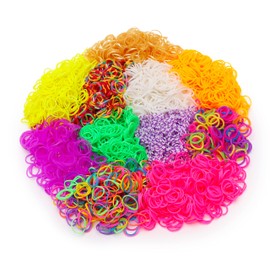 Toyland® 3000 Mixed Loom Band Refills & Loom Board - Assorted Designs - Creative Toys