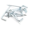 Design61 10x Straight Pin Hooks Console Hooks Steel Hooks Hook