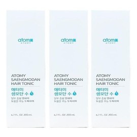 Atomy Raw Hair Dansu Atomy Liquid 200ml 3pcs Hair Tonic Scalp Care (LC) Basic / 애터미 생모단수 애터미액 200ml 3개 헤어토닉 두피케어(LC) 기본