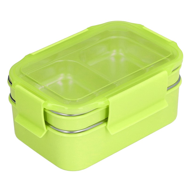 304 Stainless Steel Electric Lunch Box Double Layer Insulated Lunch