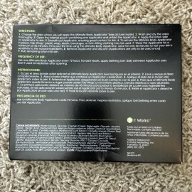 It Works! Box of 4 Applications: It Works! Ultimate Body Contouring Wraps Cream Infused