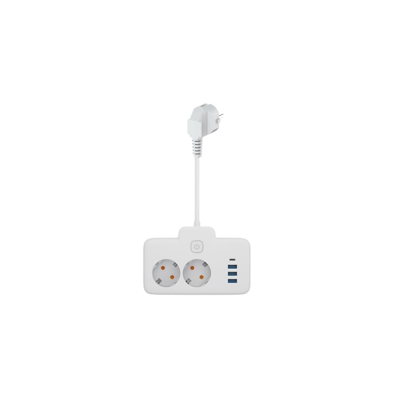 Double Plug for Socket, Power Strip, Distribution Socket Wall Mounted
