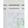 ESLIR Sliding Curtains, Burnout Panel Curtains, Set of 2 Curtains