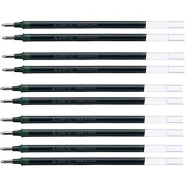Pack of 10 uni-ball UMR-10 Refills for Gel Impact / Broad UM 153S UM153S- UM 153C Line Colour: Black (10)