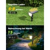 GOLUMUP Solar Spotlight for Outdoor Garden with Motion Sensor, Pack