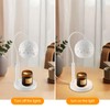 DDBESSIC Candle Warmer Lamp with Timer, Adjustable Height Electric Dimmable
