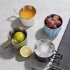 Ftabernam 4 Pack Stainless Steel Camping Cups with Foldable Handle,