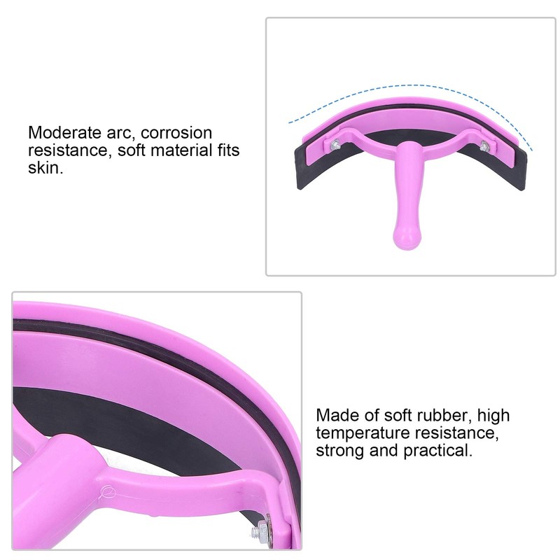 Horse Sweat Scraper Ergonomic Handheld Soft Grip Plastic Sweat Scraper