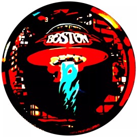 BOSTON DON’T LOOK BACK LEATHER CREATIVE KEYCHAINS LOT OF TWO