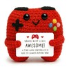 ZZOZPOP Awesome​ Crochet Game Controller Doll, Gamer Gifts​ for Men,