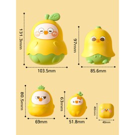 Zliger Russian Nesting Dolls, 5 Layers Russian Matryoshka Dolls, Matryoshka, Toy from 1 Year, Sensory Toy, for Children, Christmas and Birthday