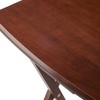 Winsome 94517 5pc Tv Table, Angle Shaped Tables With Stand-walnut