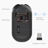 reiie Bluetooth Mouse Wireless Silent Wireless Mouse (Bluetooth 5.1 +