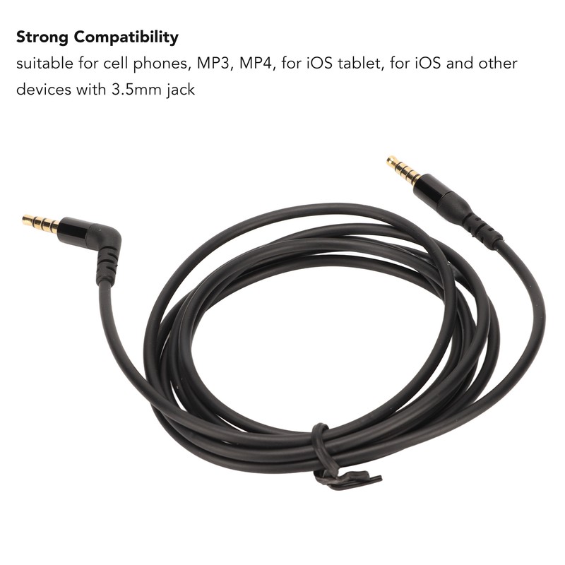 3.5mm Headphone Cable 4.9ft Replacement Headphone Sound Cable for SteelSeries
