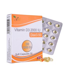 VED VITAMIN D3 2000 IU SOFTGEL CAPSULE | 30 Days supply