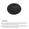 QUARKZMAN Replacement Foam Eartips Eartips Caps 3.5mm Earbud Eartips Black