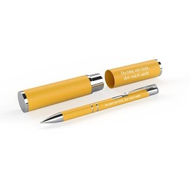 Du bist ein Gott, der mich sieht - Ballpoint Pen in Case