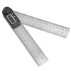 Digital Angle Ruler 200mm 360 Degree Lockable LCD Clear Display