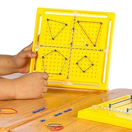 EAI Education X-Y Coordinate Geoboard: Set of 6
