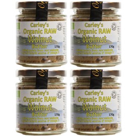 (4 PACK) - Carley's - Org Raw Walnut Butter | 170g | 4 PACK BUNDLE