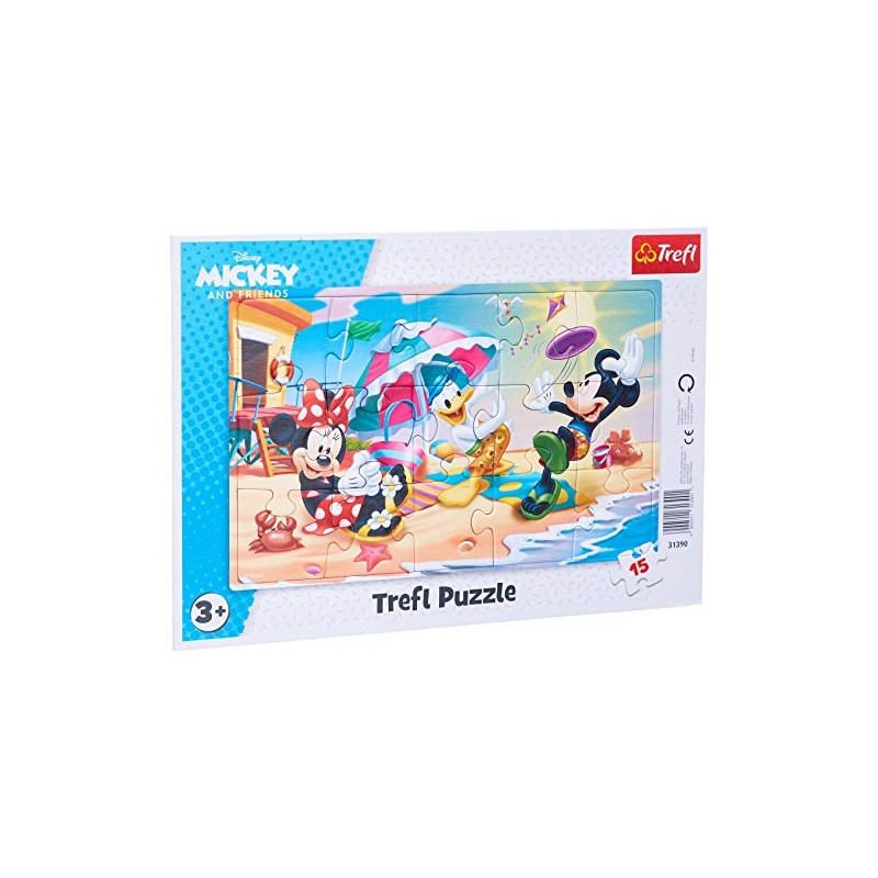 Trefl 15 Piece Baby Kids Infant Micky Mouse Playing On