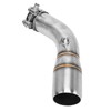 Motorcycle Exhaust Middle Pipe Rustproof Heat Resistant Low Noise Replacement