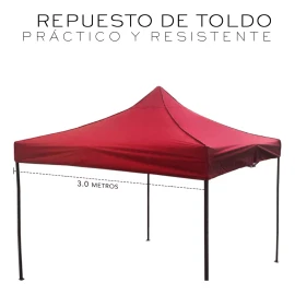 Nube Repuesto De Lona Para Toldo 3x3 Impermeable