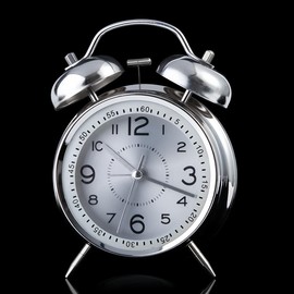 YYDS Alarm Clock, Stylish Alarm Clock, Loud Volume, Cute, Analog, Stylish, Roaring Alarm Clock, Loud Vibration, Table Clock, Absolutely Wake Up, Wake Up Clock, Simple and Modern Design, Backlight,