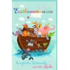 First Communion Card Ship Animals with Envelope