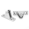 2pcs Bimini Top 90° Deck Hinge 316 Stainless Steel Heavy