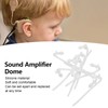 10pcs Hearing Dome Set with Tube Sound Amplifier Dome Set