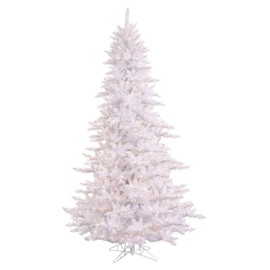 3' 234-Tip PVC Pre-Lit Slim Fir Christmas Tree with 100 Clear Mini Lights and Plastic Stand