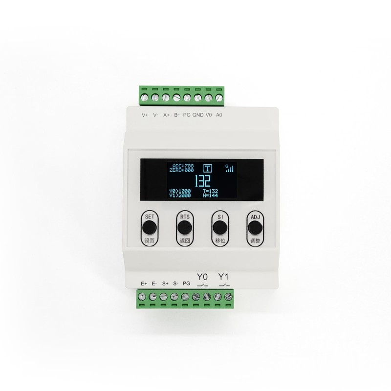 Load Cell with Amplifier Readout Display Sensor Transmitter Test Compression