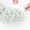 Small Rubber Bands for Hair Ties Elastics Mini Braids Ponytail