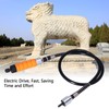 Electric Carving Chisel Tool Woodworking Carving Knife Set with Rubber
