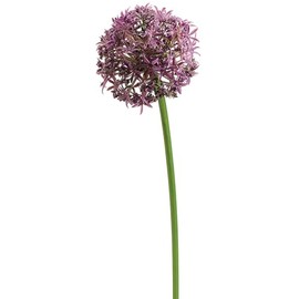 31" Silk Allium Flower Spray -Lavender (Pack of 12)