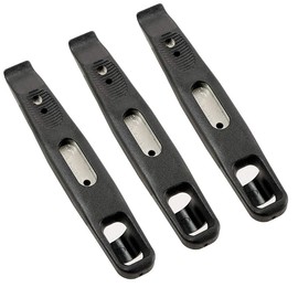 3 x BIKEHAND Bike Bicycle Plastic Metal Boosted Tool Tire Levers - Great to Remove Tire at ease and Replace the tubes without Damaging the Wheels